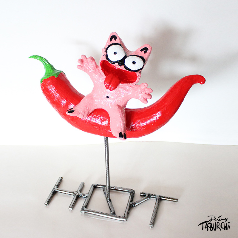 Sculpture Hot, impression 3D et métal
